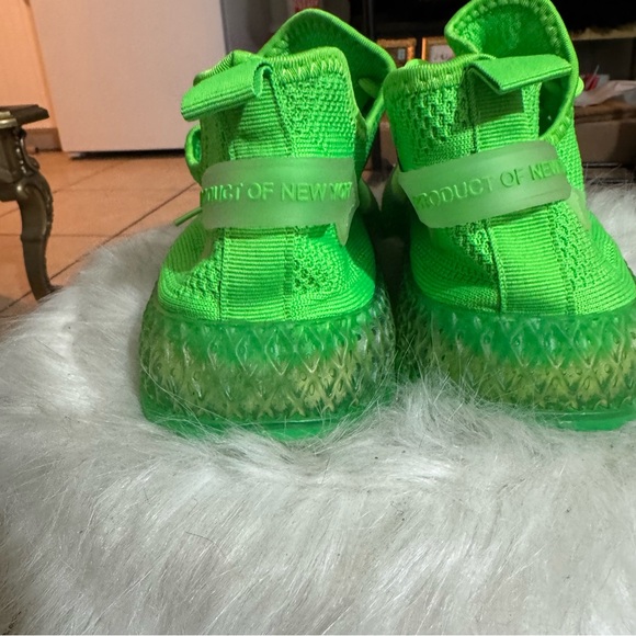 Pony neon green running shoes - Picture 5 of 8